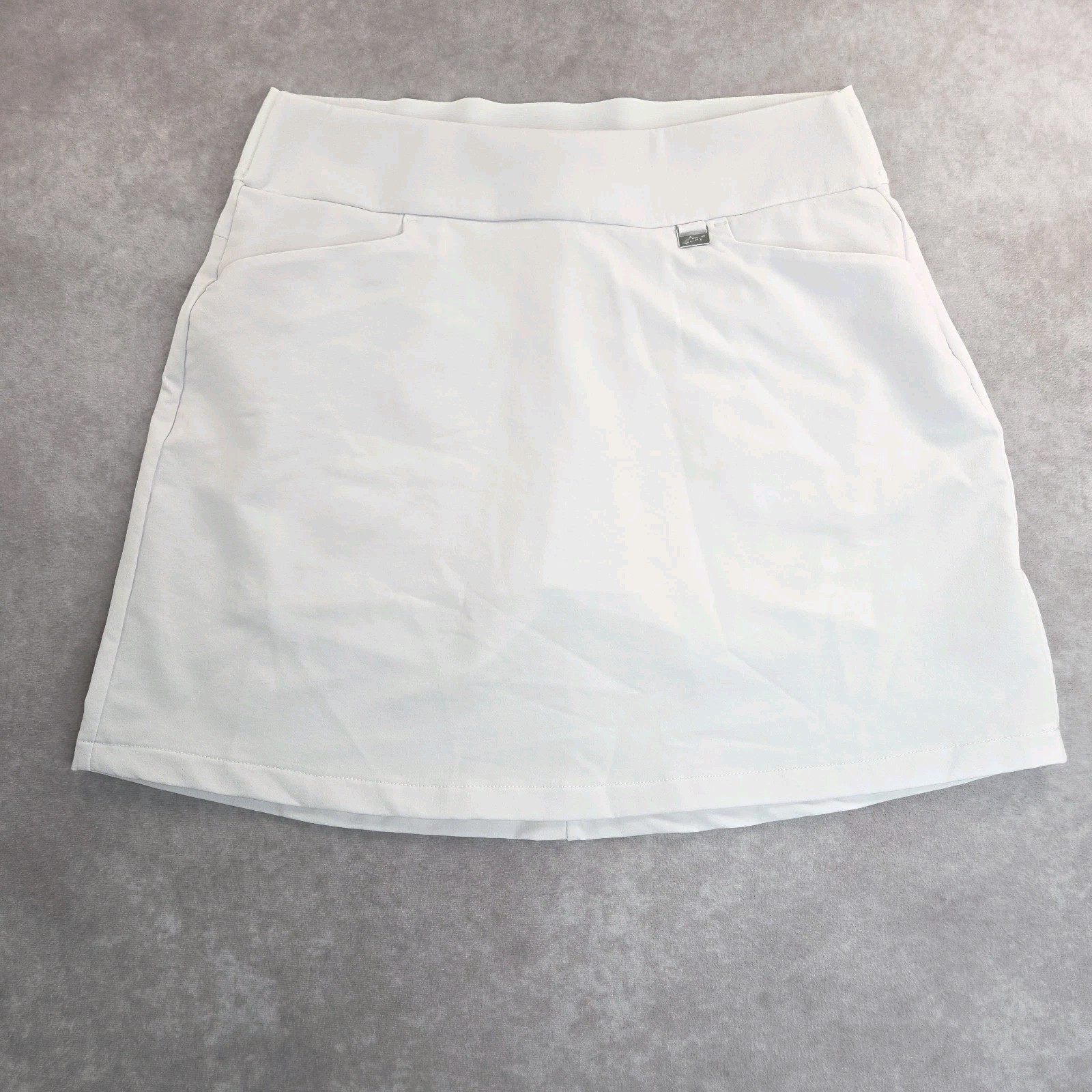 Greg Norman Skort Womens Small White Golf Tennis Pickleball Active Play Dry