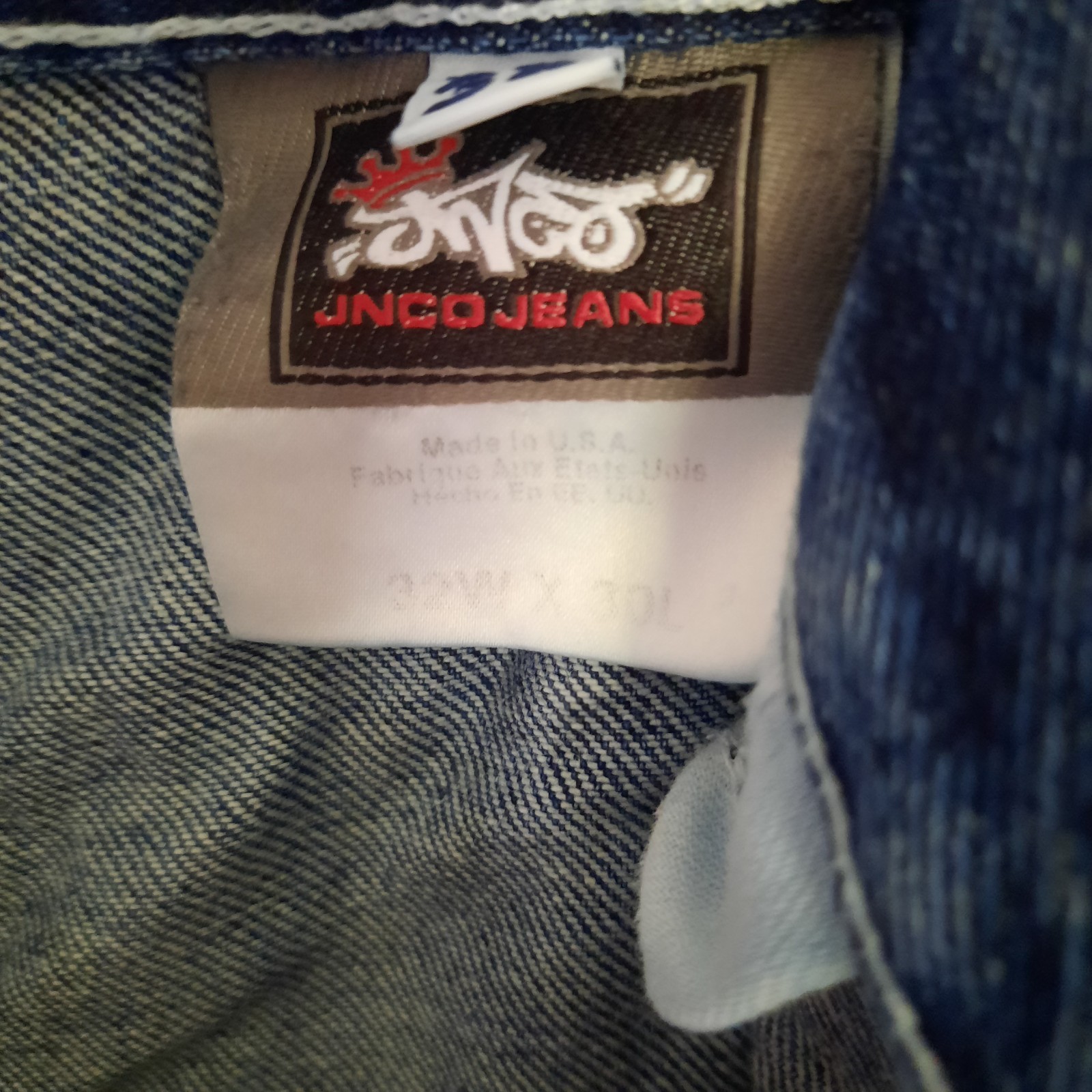 JNCO Vintage 90s NEON Green Stripe Skunk Skater Pipes Wide-Leg Jeans 32×30 Baggy
