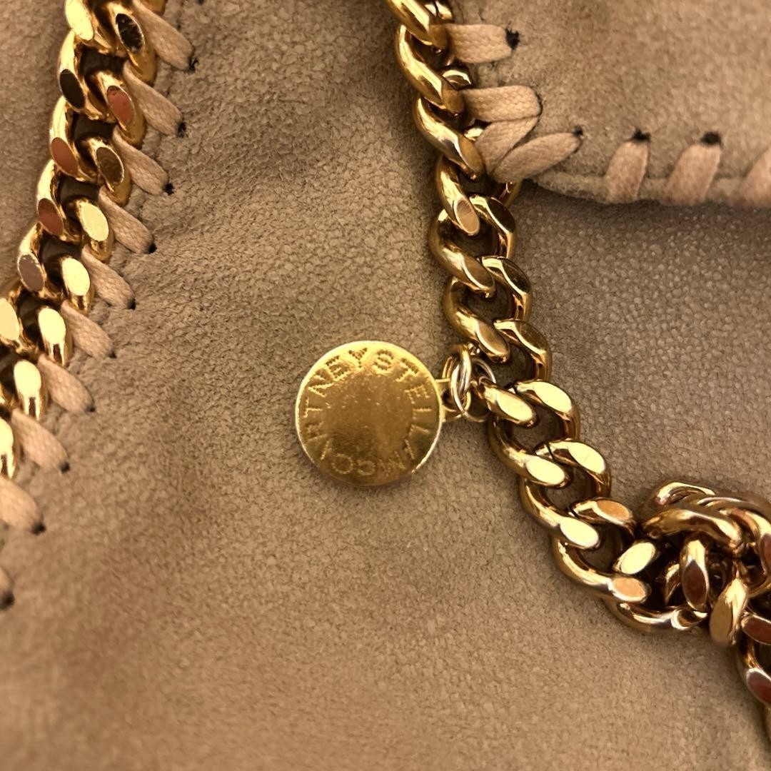 Stella Mccartney Eco Leather Shoulder Bag Handbag Falabella Beige Women from JPN