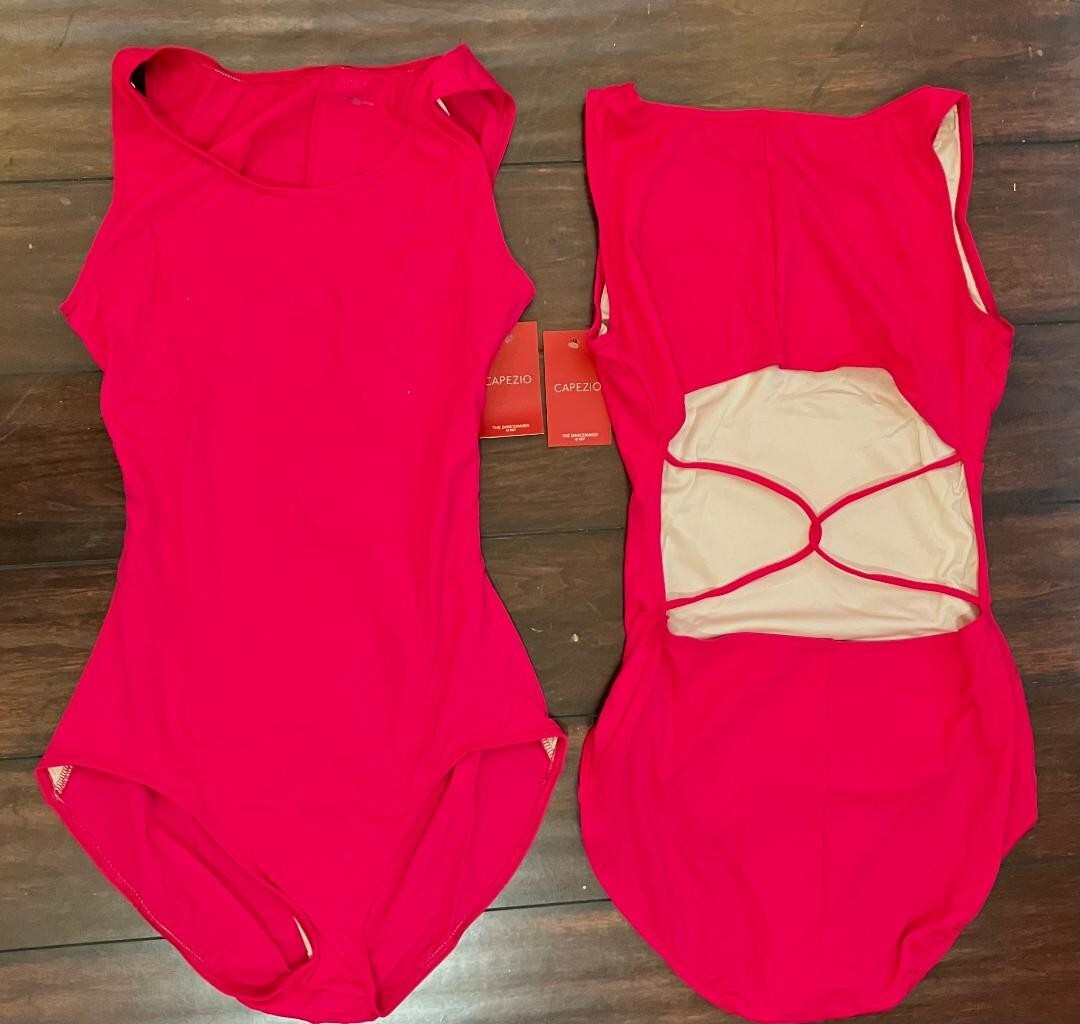 NWT Capezio #TB232W Adult Extra Large Ballet Dance Leotard