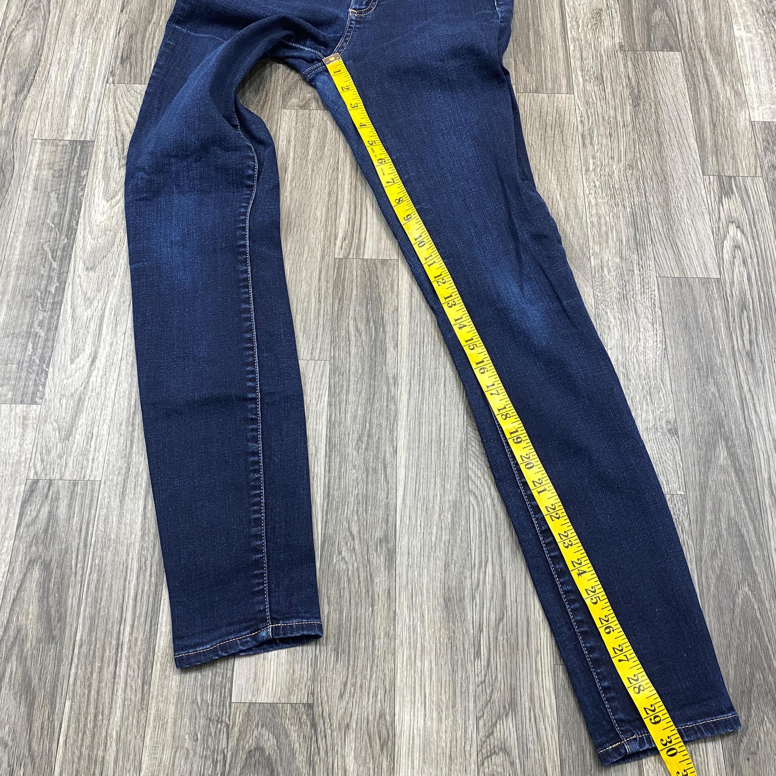 GAP Resolution True Skinny High Rise Dark Wash Blue Denim Jeans Women’s Size 28