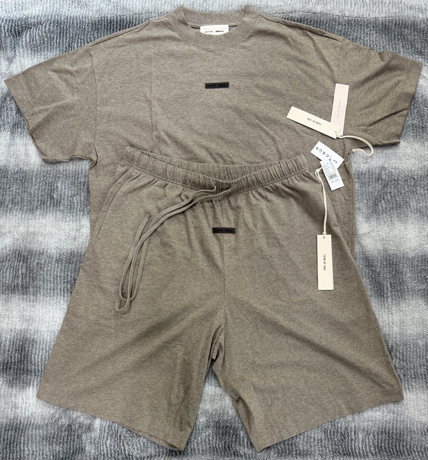 Fear Of God Essentials Homestead Heather 2 Piece Suit SS26
