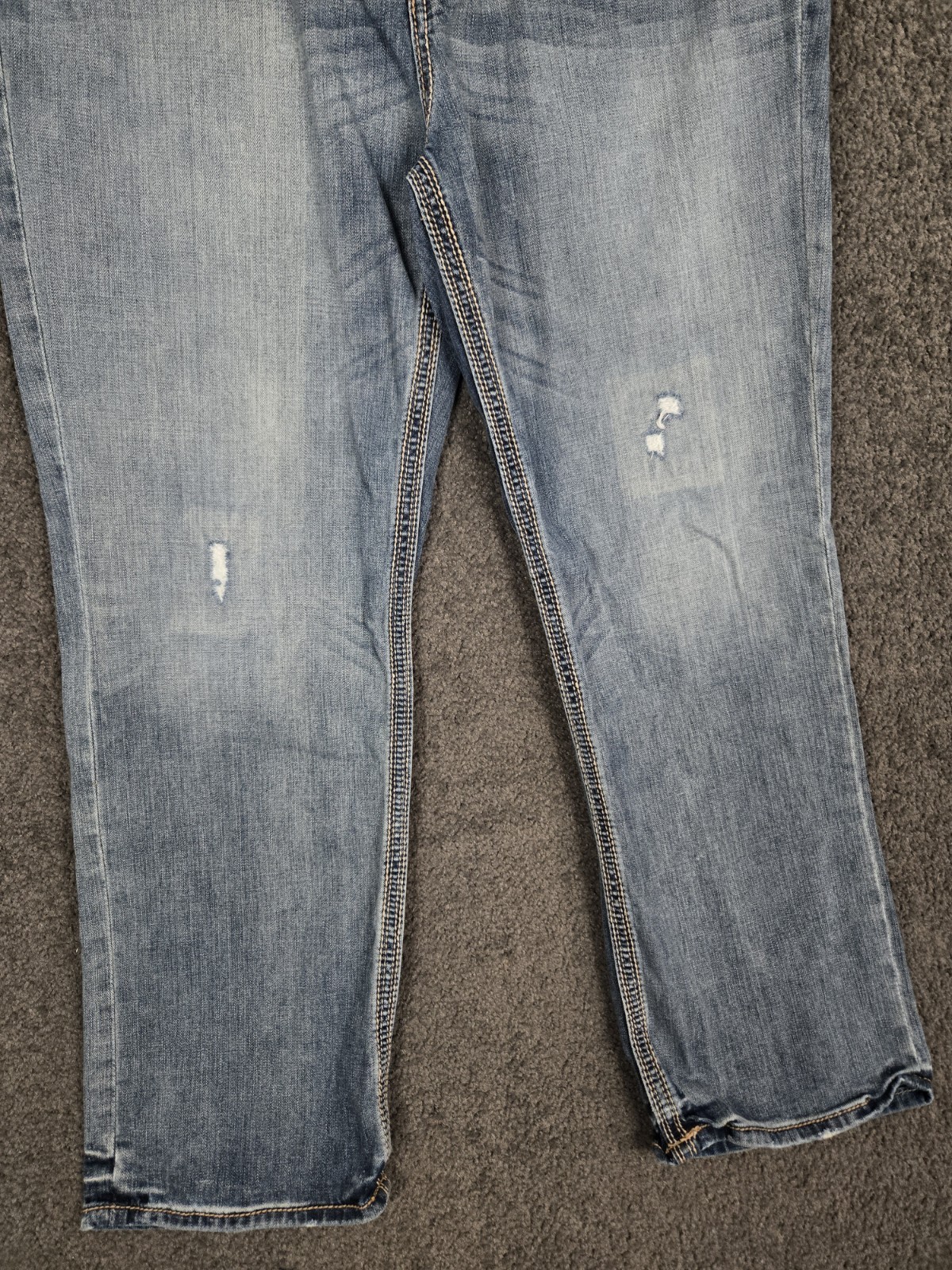 BKE Buckle Jeans Men’s 38 (Fits 39×31) Seth Fade Wash Stretch Denim Distressed