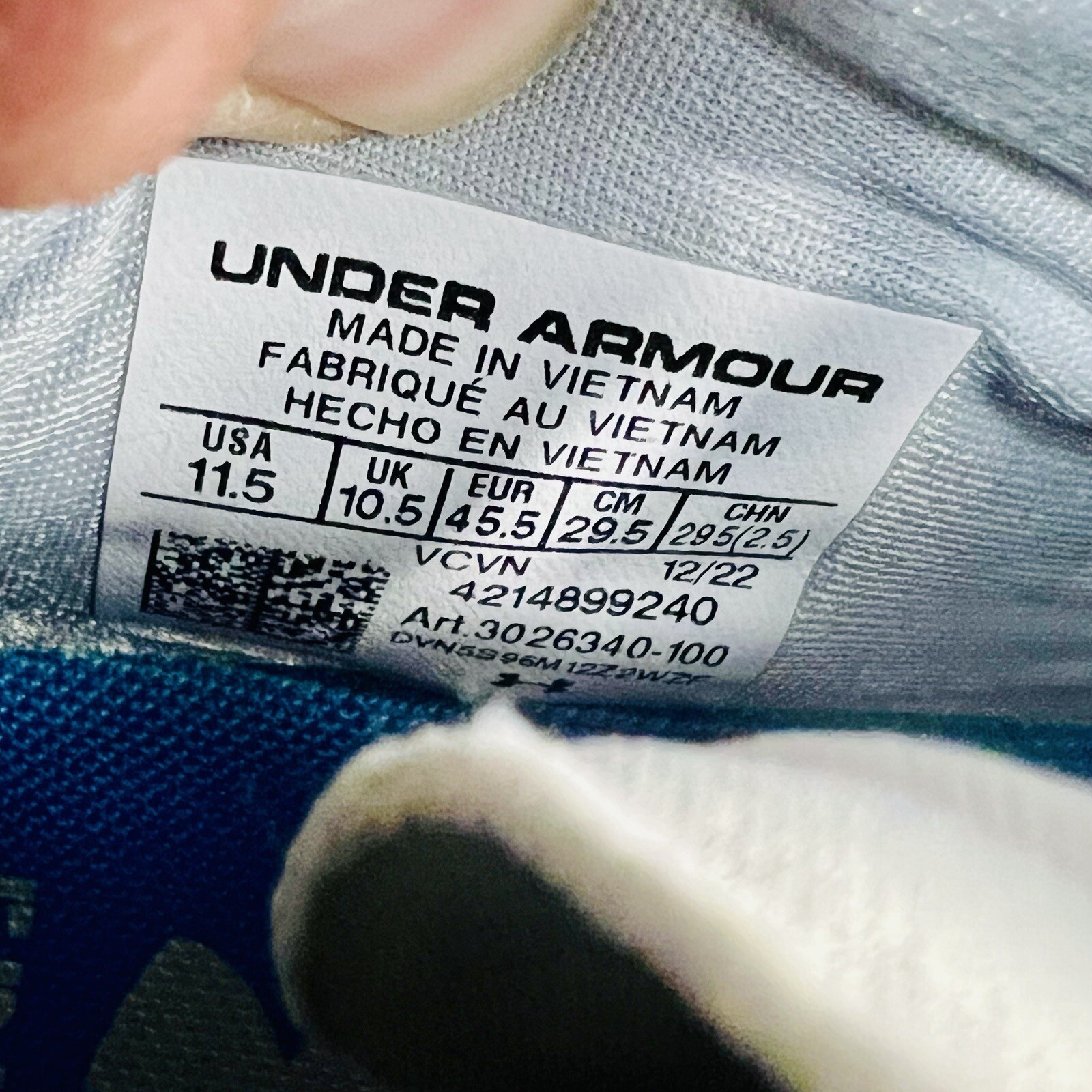 Under Armour UA Highlight MC LE USA Football Cleats Men Size US 11.5 NEW