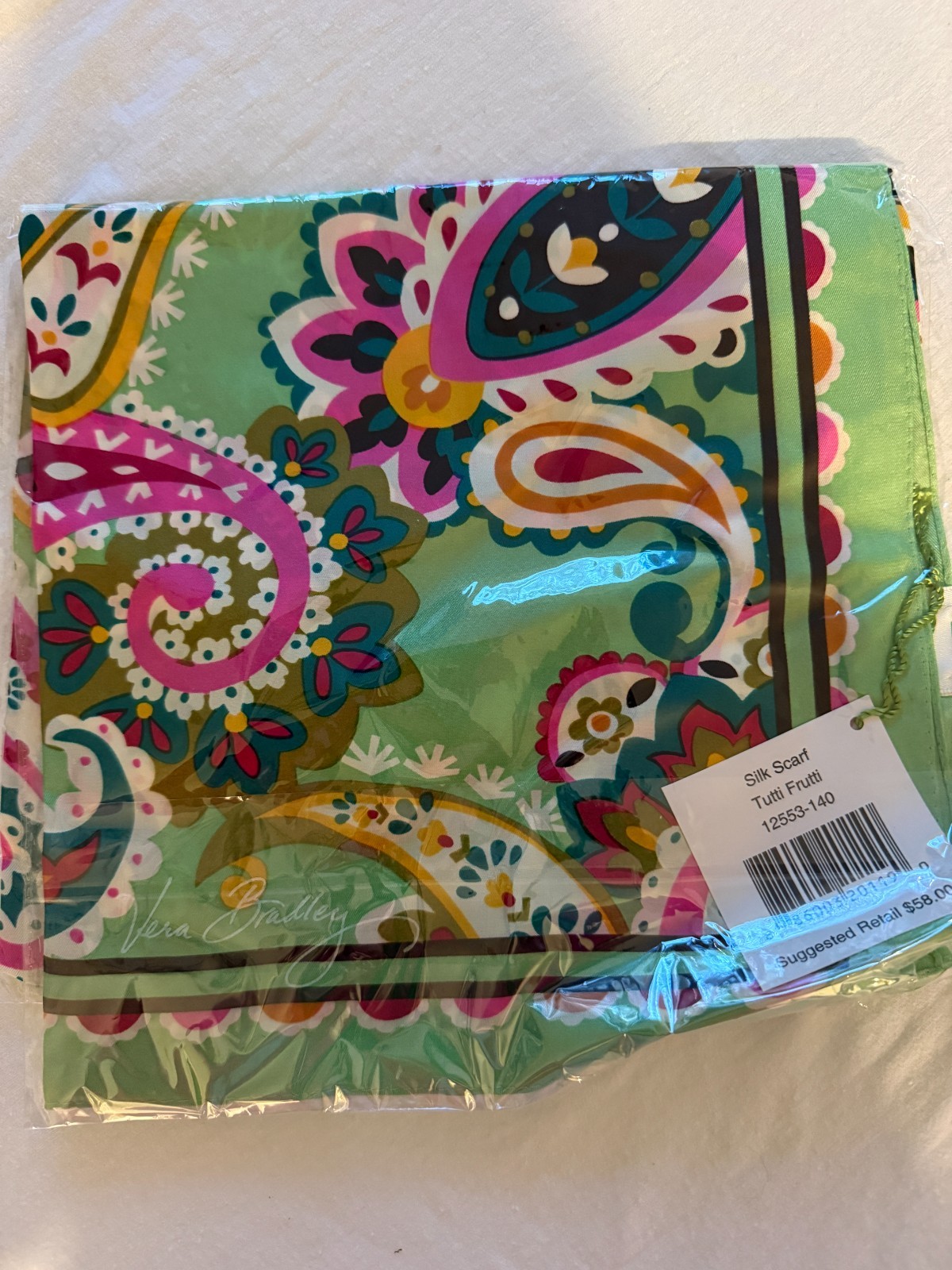 Vera Bradley Silk Scarves All Discontinued Patterns Many to Choose from (T)