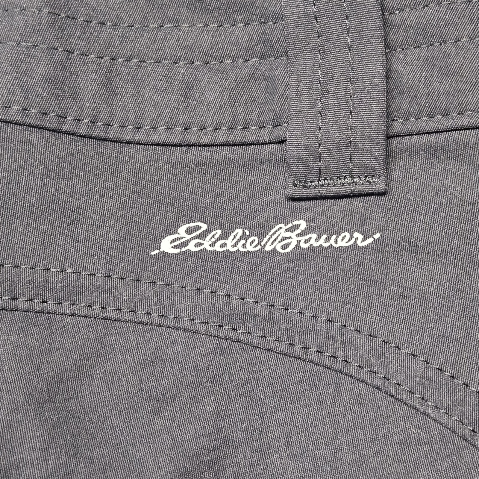 Eddie Bauer Women’s Rainier Capri Pants 8 Black Stretch Hiking Outdoor Travel