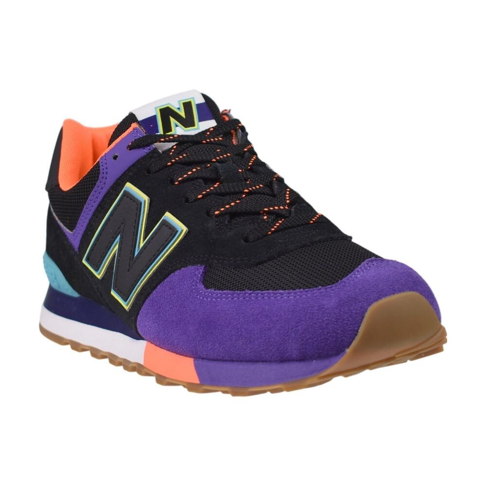 New Balance Classics Men’s Shoes Purple/Black/Neon ml574-pt2