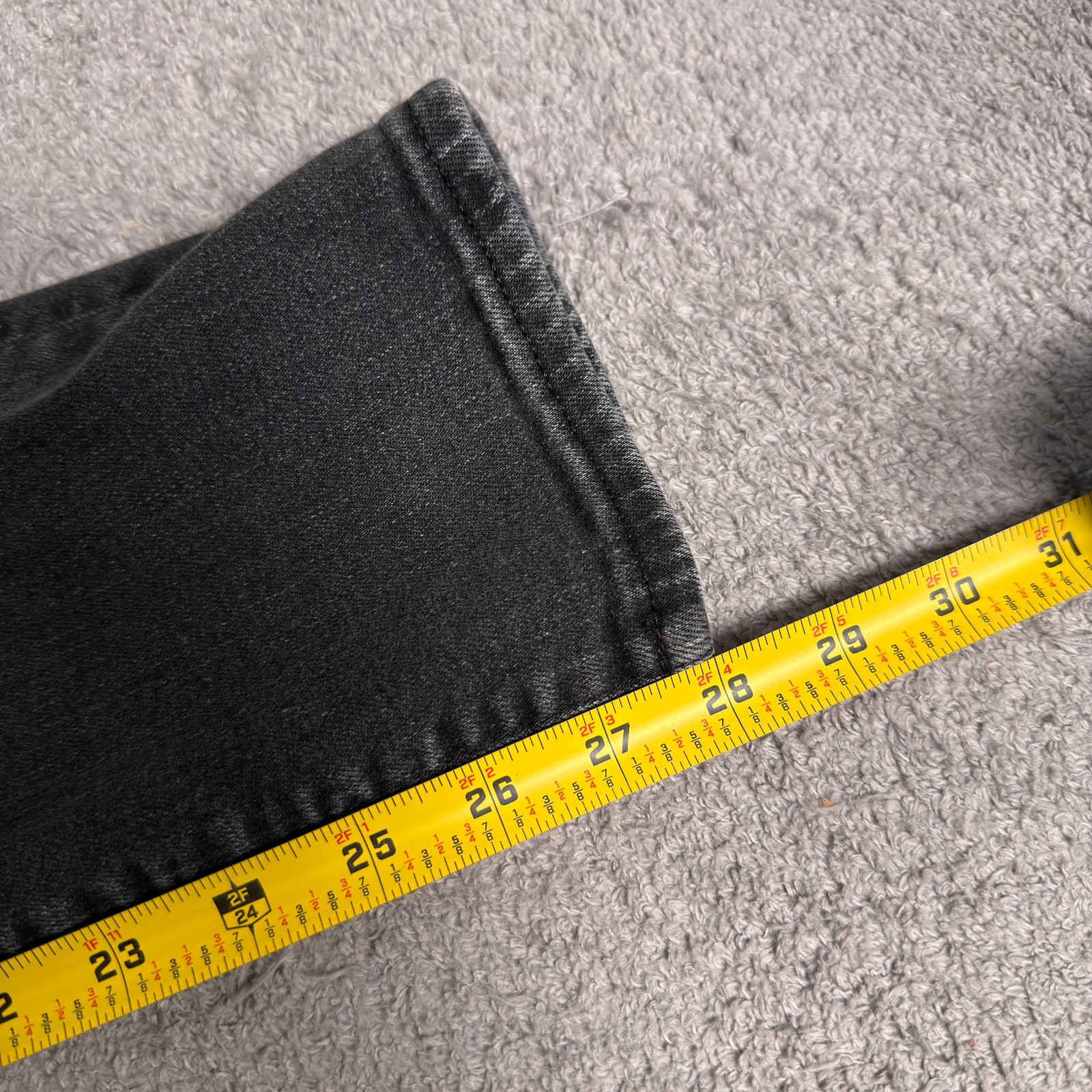 American Eagle Jeans Mens 34×30 (FIT 34×28) Black Athletic Skinny Airflex+