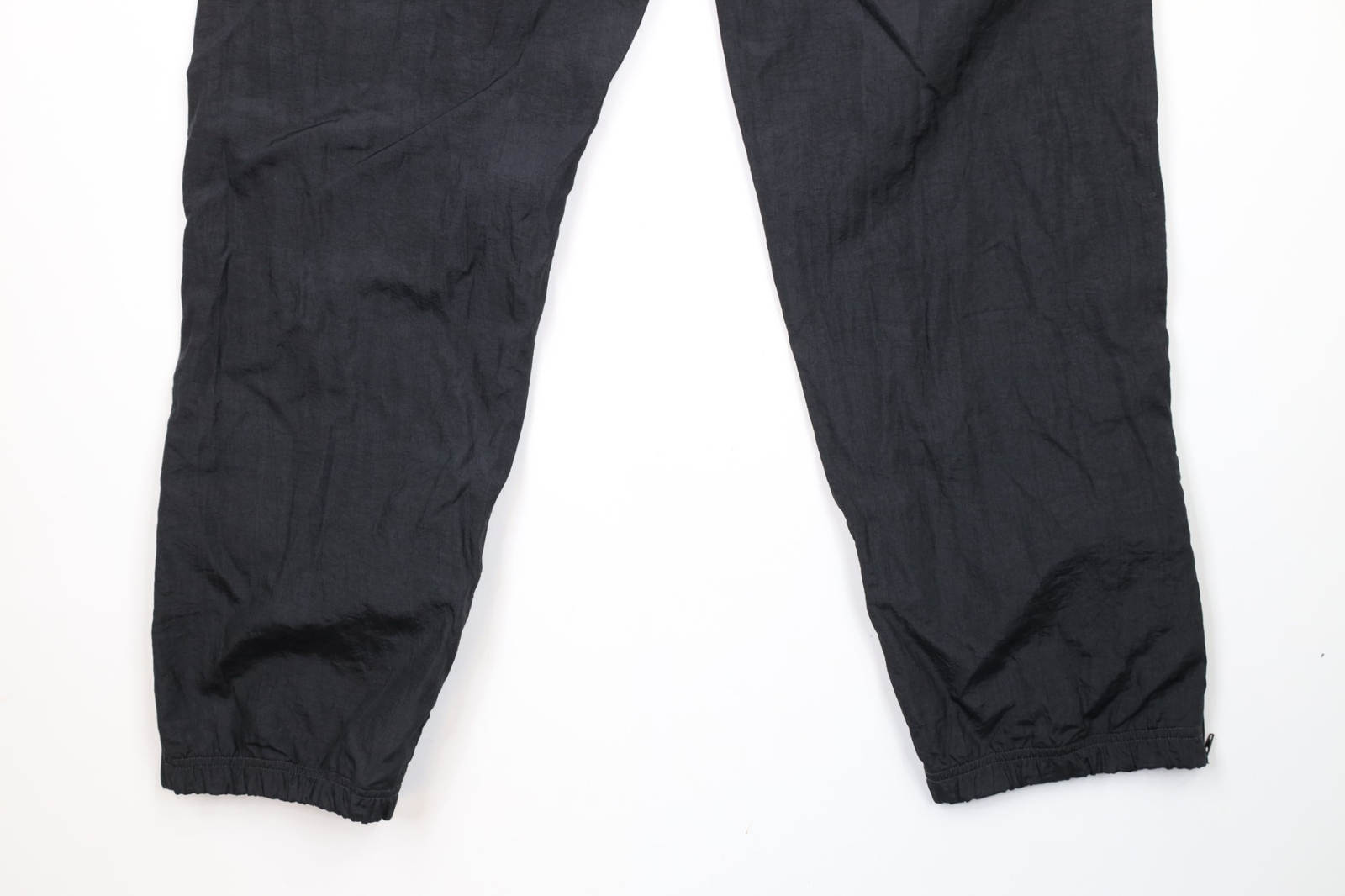 Vtg 90s Le Coq Sportif Mens Medium Spell Out Soccer Lined Joggers Pants Black