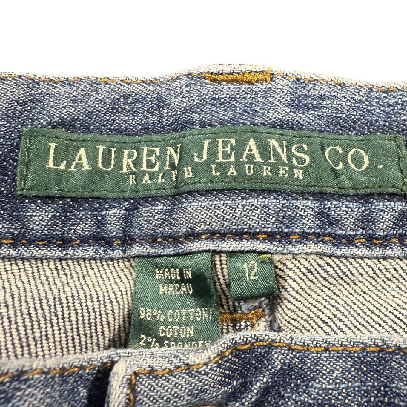 Ralph Lauren Women’s Size 12 Jeans Lauren Jeans Company 98% Cotton 2% Elastane