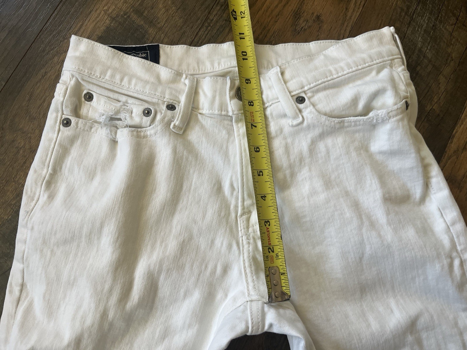 Men’s Abercrombie & Fitch Distressed Rustin Athletic Skinny Stretch Jeans 28×30