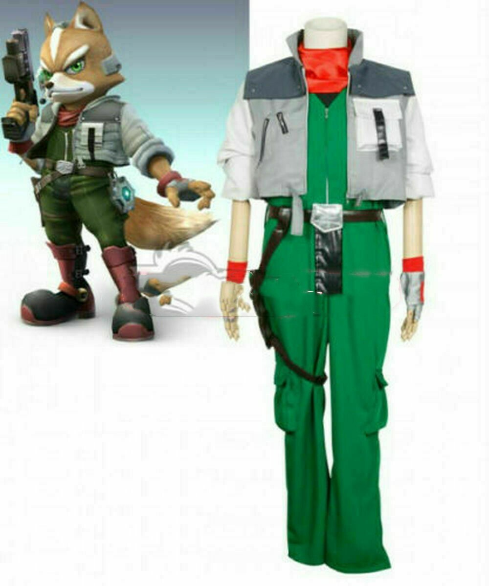 New Arrival Star Fox Zero Cosplay Suit Custom Size Halloween Party Costume