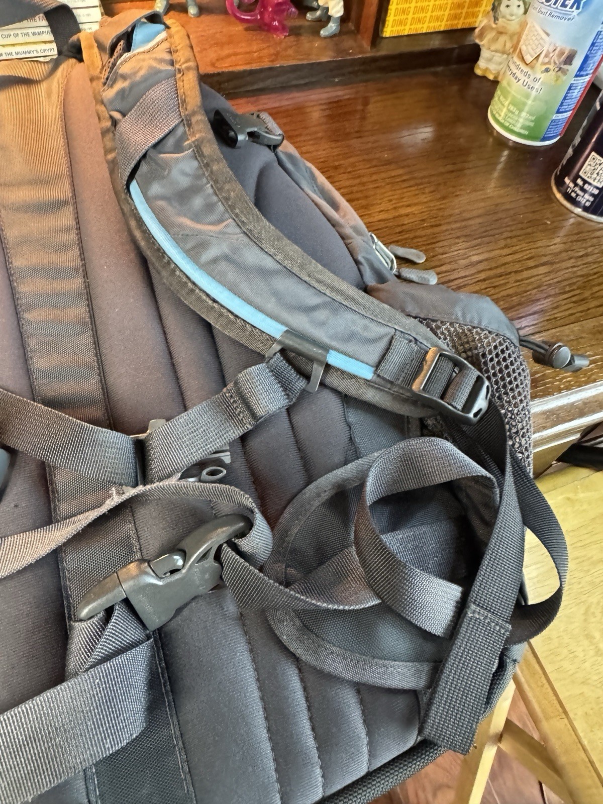 The North Face Recon Blue Hiking School Laptop Computer Book Bag Backpack