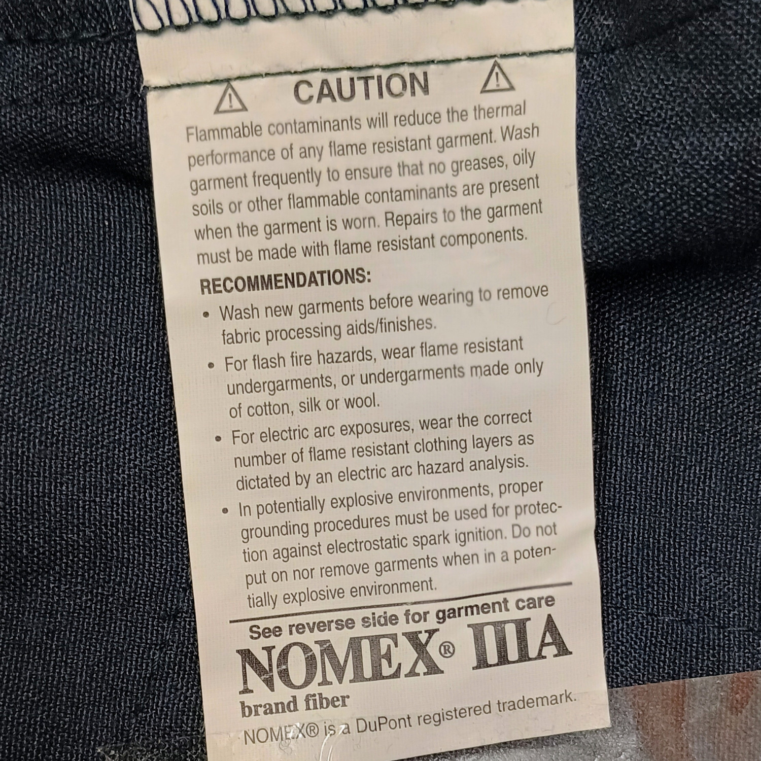 New Blue Saf-Tech JSNV 1525 Flame-Resistant Nomex 111A Coverall *mocinc.1982*
