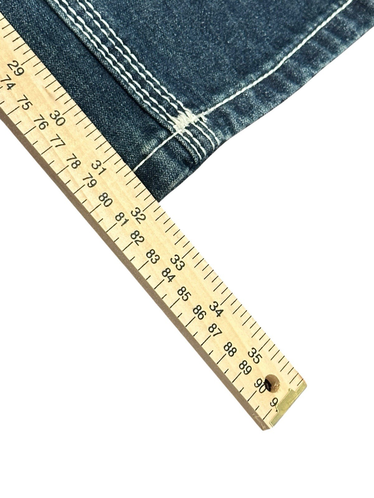 Vintage Y2K True Religion Billy Super T Straight Leg Jeans 29.5×32 Made In USA