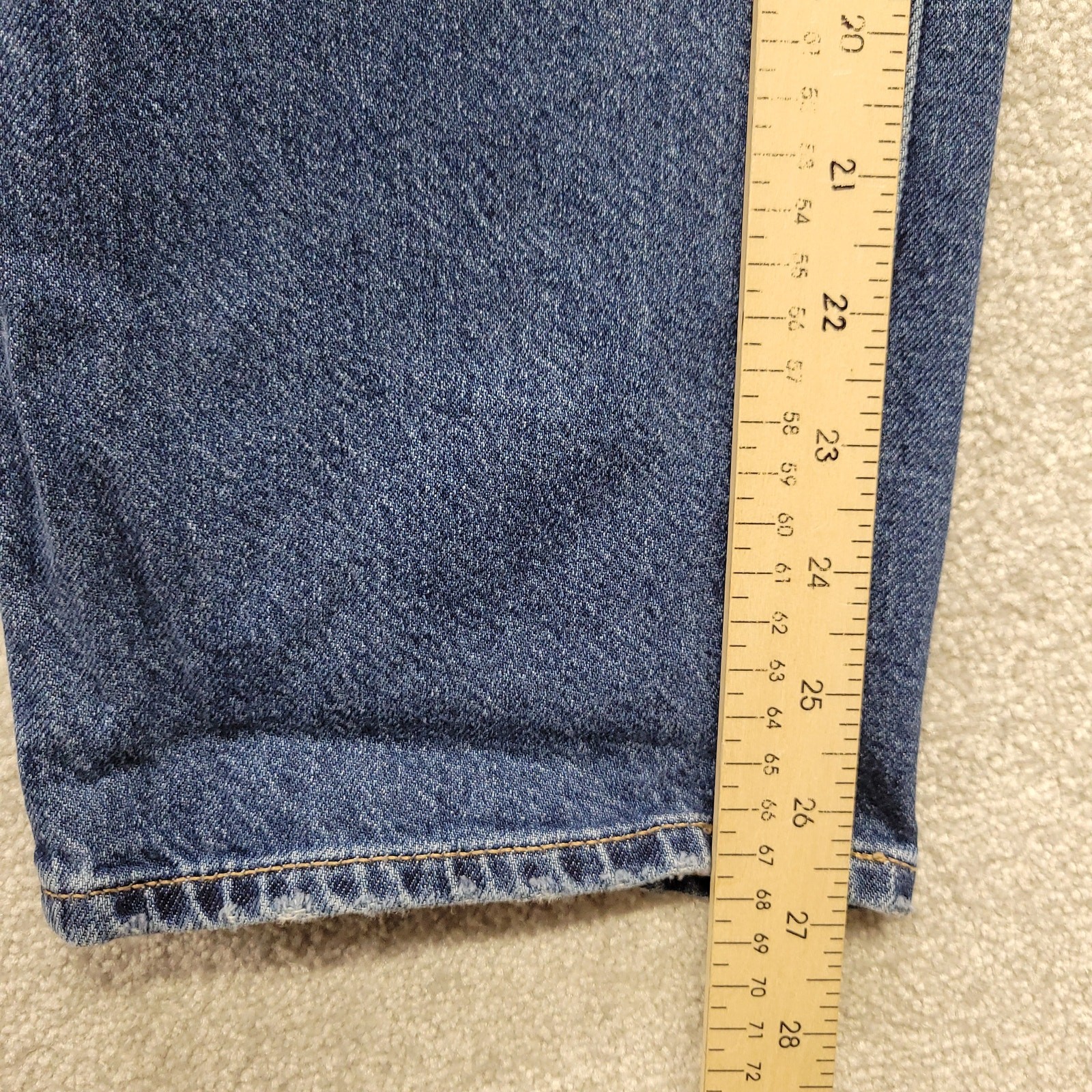 American Eagle Strigid Straight Leg Jeans Women’s Size 4 Short Blue Denim