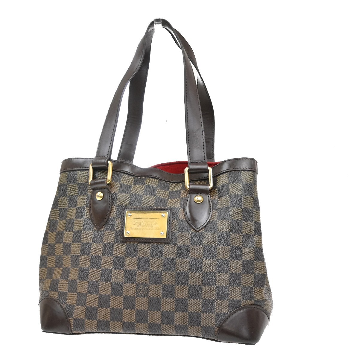 LOUIS VUITTON Hampstead PM Shoulder Bag Damier Ebene Leather BN N51205 85MA611
