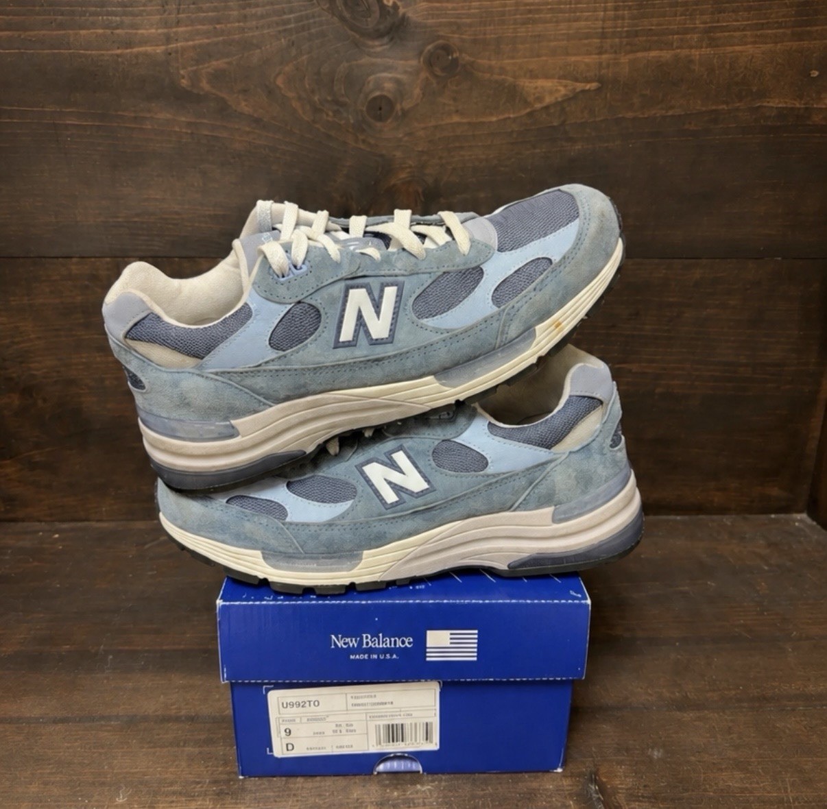 New Balance 992 MiUSA Dusk Shower (Pre-Owned) – U992TO-9-PO-1 – (Moder… Size 9