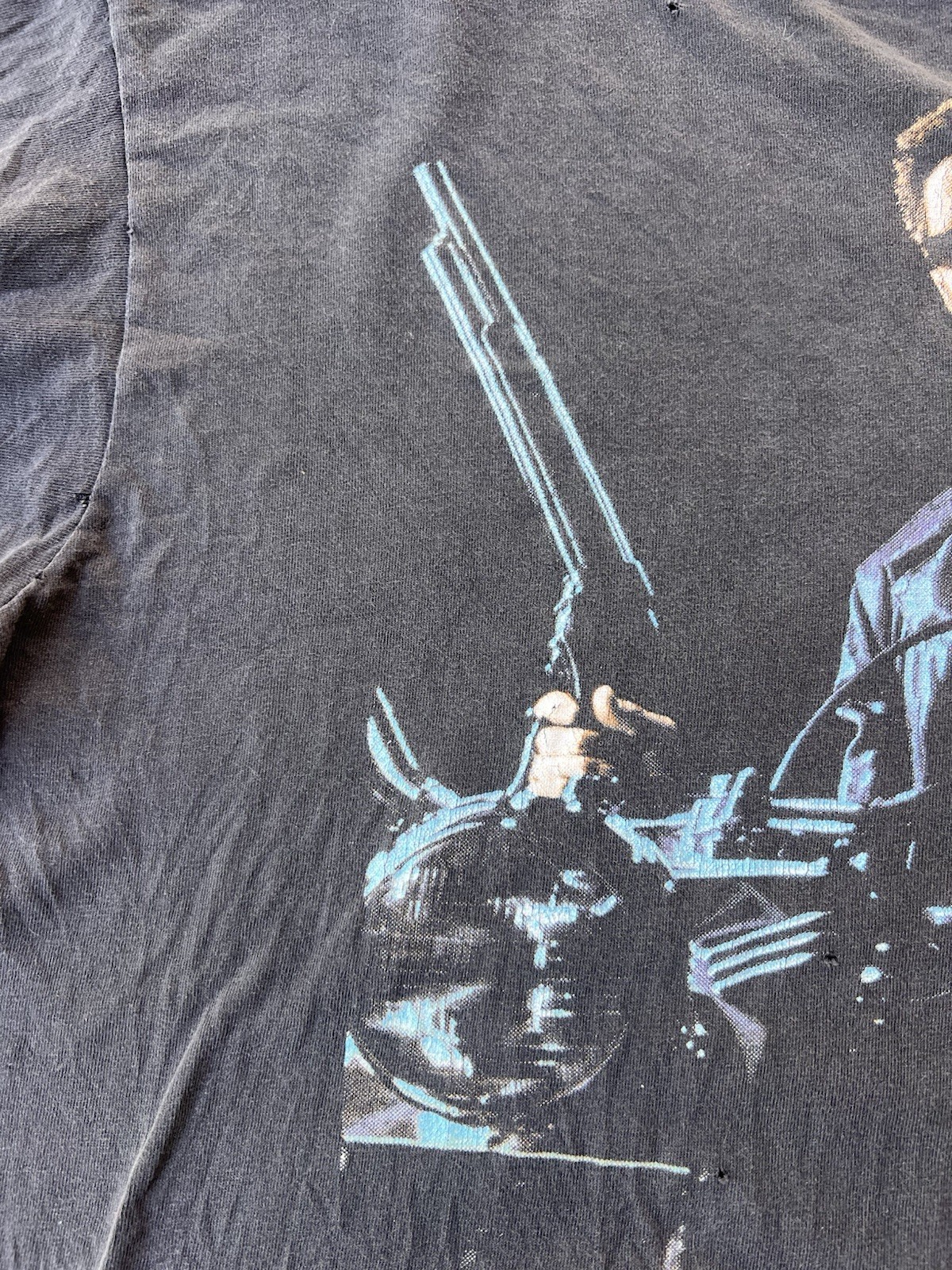 Vintage Terminator 2 Shirt XL 90s Judgement Day Movie Promo 1991 schwarzenegger