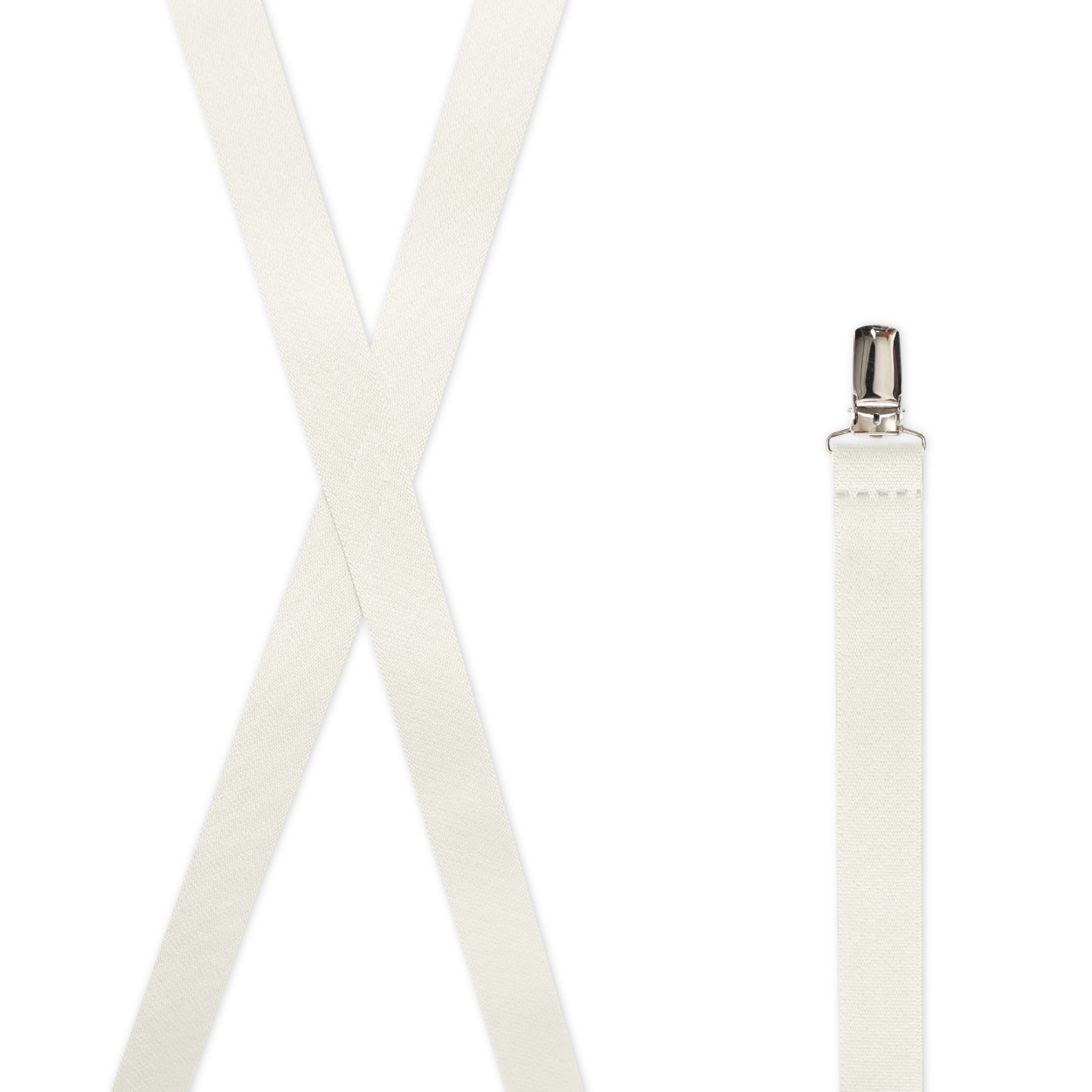 1″ Wide Suspenders with Strong Clips. Many Colors & Lengths. MADE IN USA