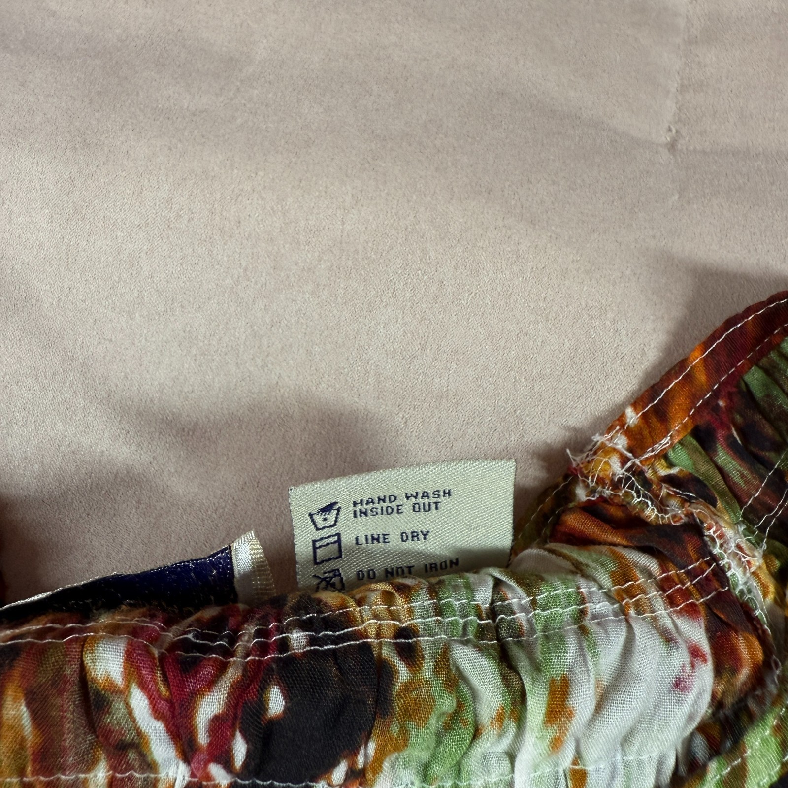 Lemon Grass Multicolor Women Size XL Boho Rustic Leopard Print Flowy Chic Blouse