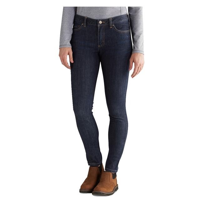 Carhartt Slim Fit Layton Skinny Leg Jeans 102734 464 Dark Wash Blue Denim 12 Reg