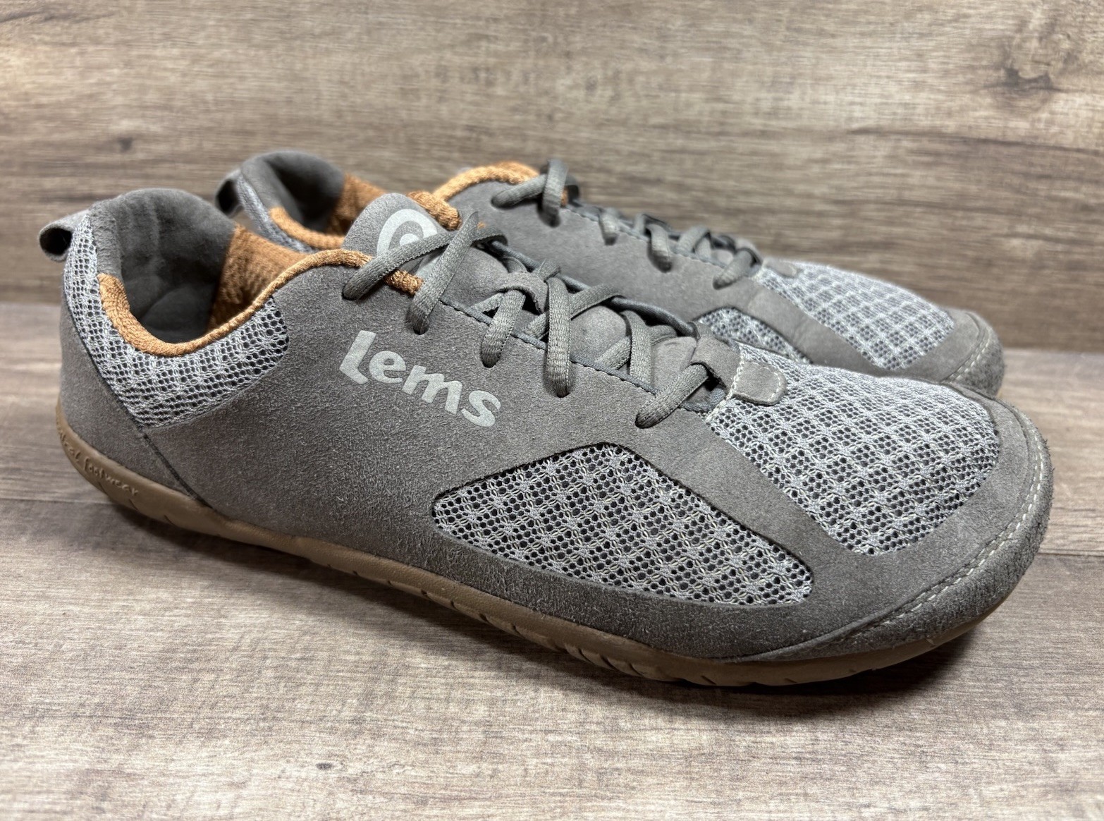 Lems Primal 2 Slate Gray Casual Sneakers Shoes Mens Size EU 44 US 11