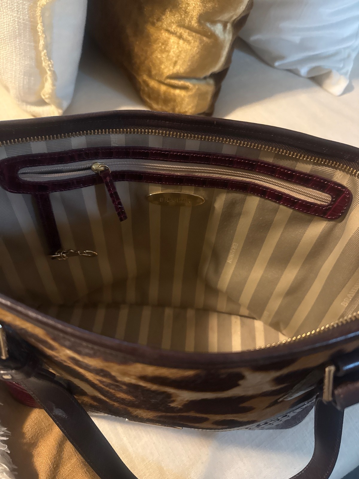 brahmin bags used totes