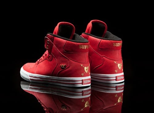 Rare Supra TK Vaider ‘Valentine’s Day’ HIGHTOP skytop Skateboarding Shoes NEW