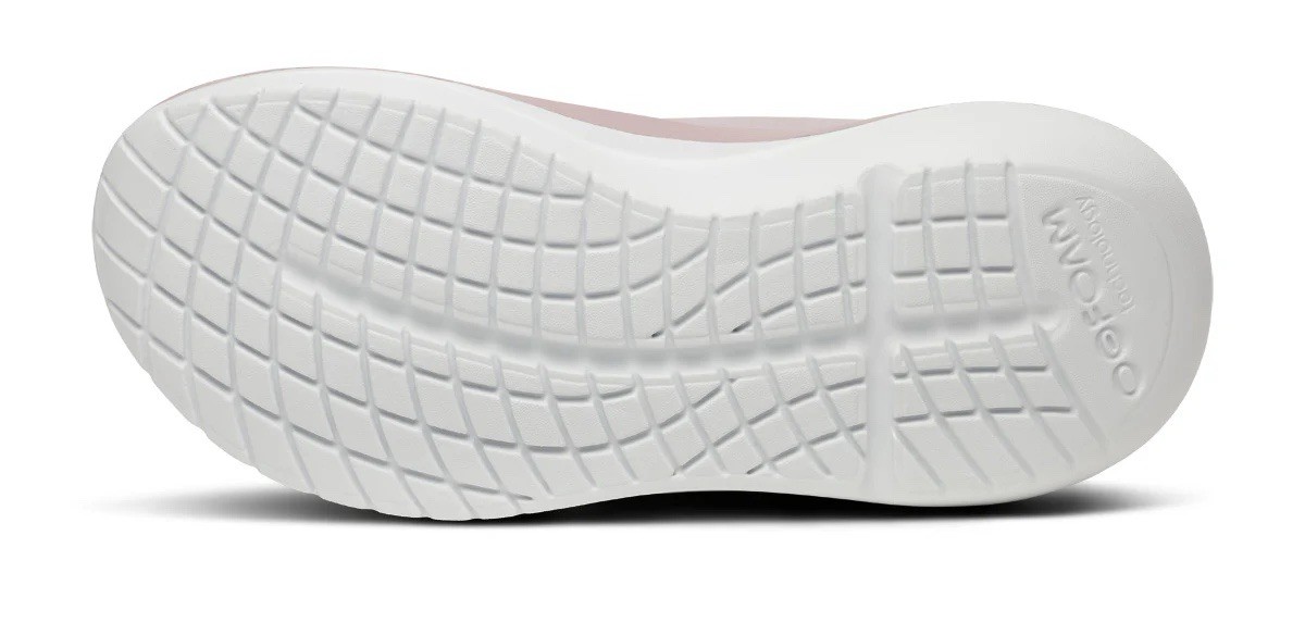 OOFOS Oomy Stride Stardust/White Size 8