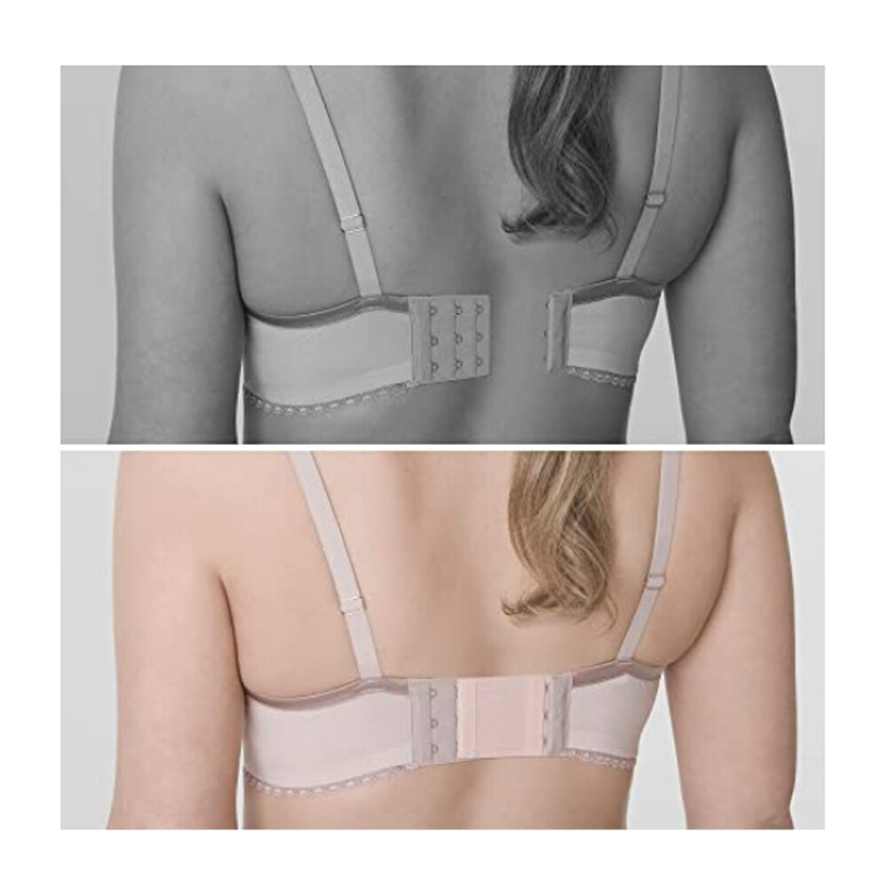 4PCS Adjustable Bra Extender 3/4 Hooks Elastic Underwear Strap Belt Extension