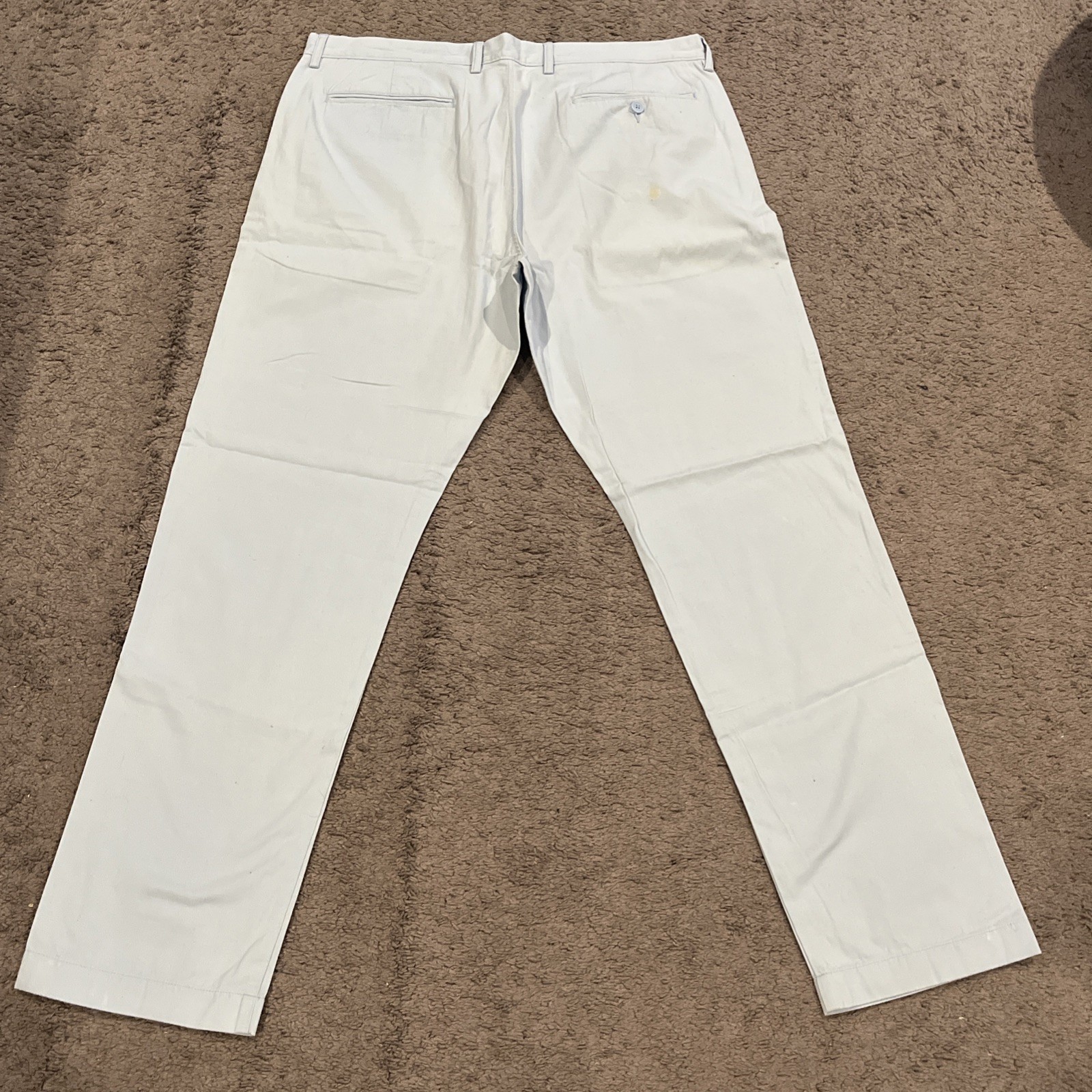 J. Crew The Sutton Summerweight Chino Pants Men’s 36×32 Light Blue Flat Front