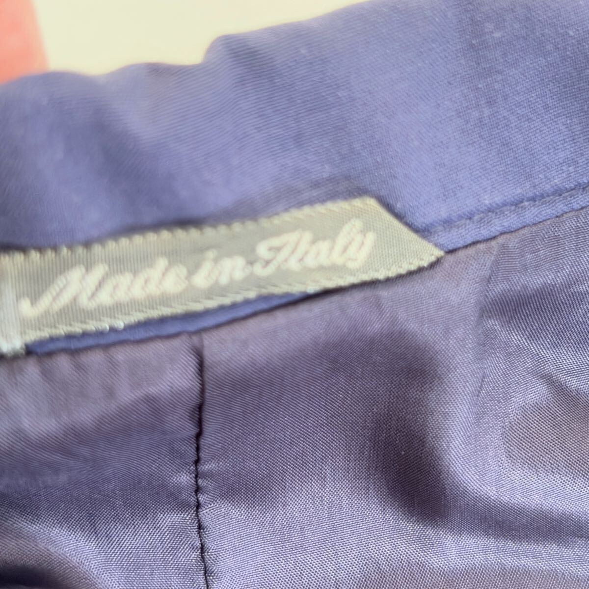 PENNYBLACK Silk Blend Oversized Tailored Jacket Navy Blue Size 42