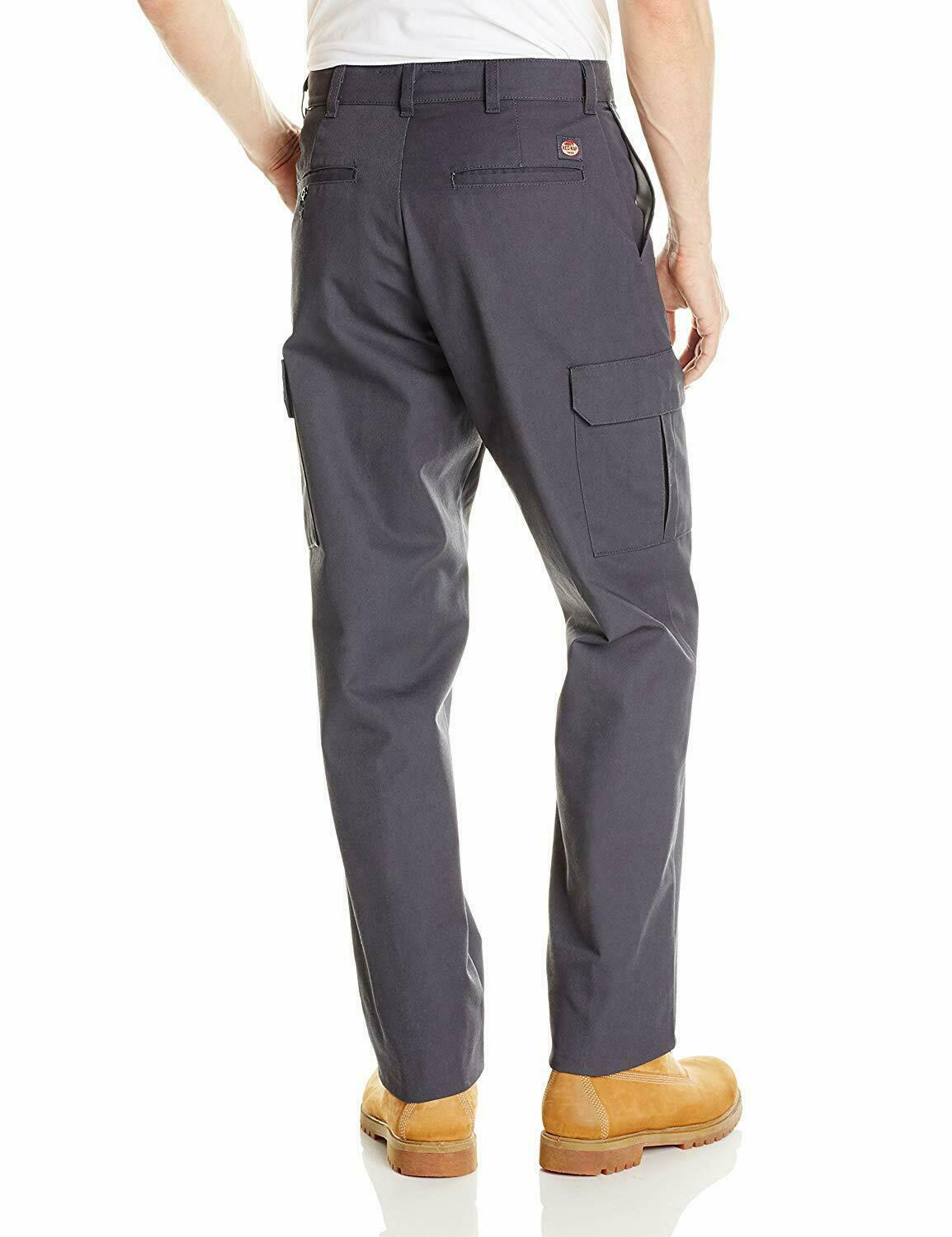 Red Kap Men’s Industrial Cargo Pant, Charcoal Gray, 44W x 29L PT88 Poly Blend