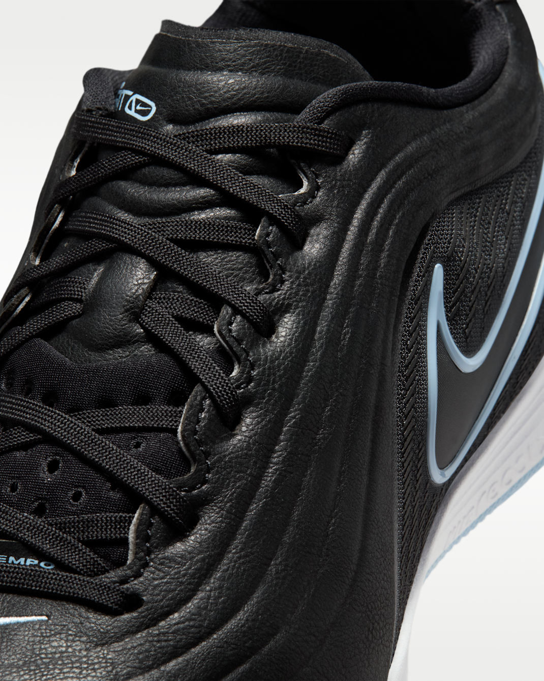 Nike Tiempo Reactgato Black Ice Blue Obsidian HQ3159-040 Men’s Size