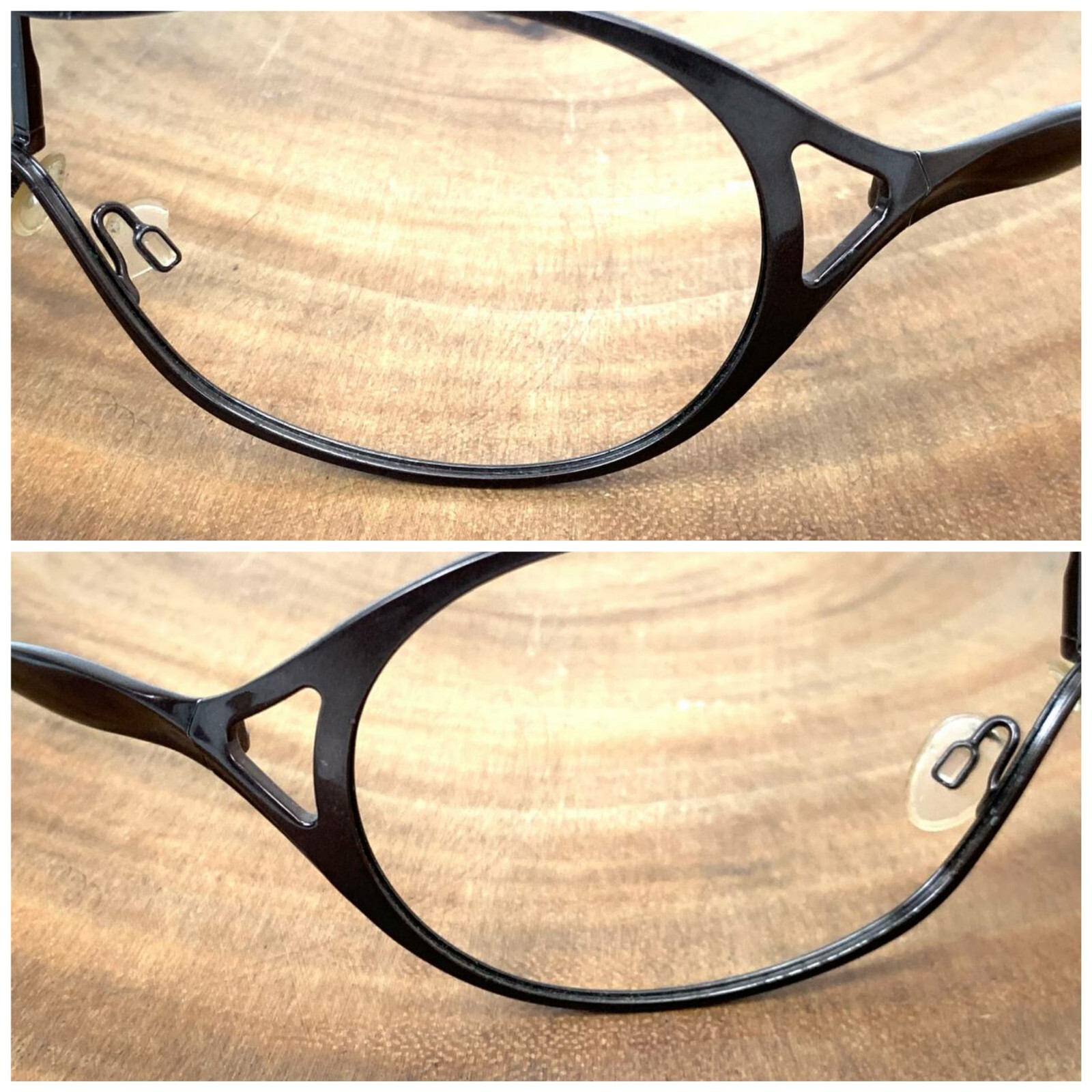 Oakley Sunglasses As is Deception 004039 04 FRAME ONLY Women Bronze Brown 115 mm
