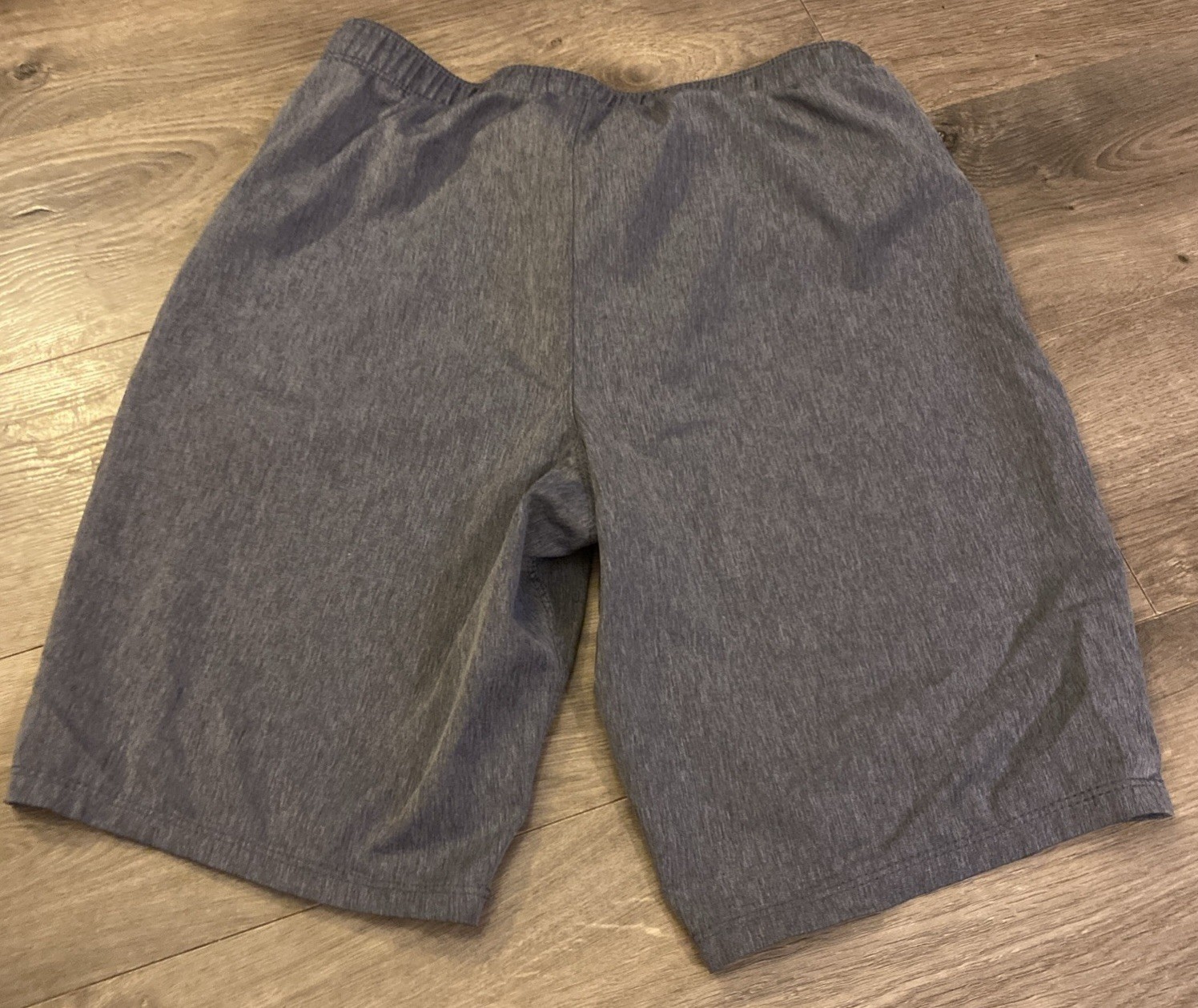 Hurley Boys Hybrid Quick Dry Gray W Black Drawstring Shorts W Pockets EUC