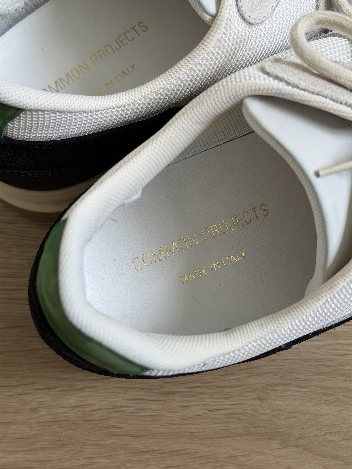 Common Projects Men’s 80s Trainer Low Top Lace-Up Colorblock Sneaker