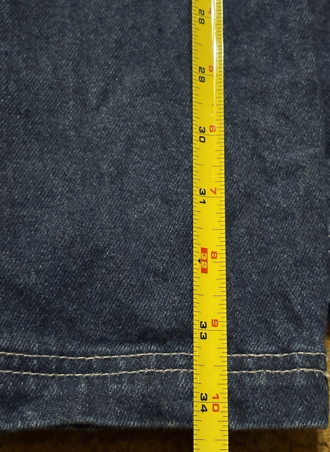 Vintage Y2K First Down The Jeans Baggy Cargo Size 32/34