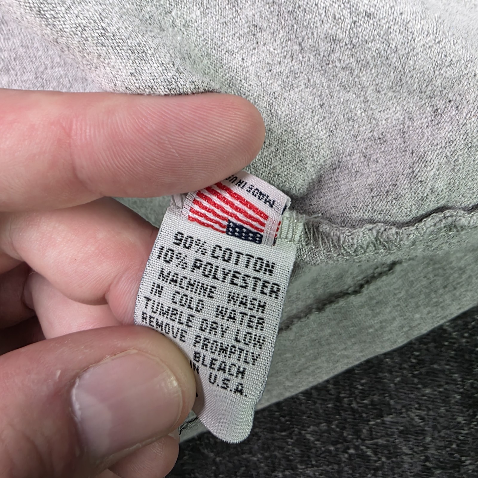 Dehen Knitting Co 1920 Heavy Duty T-Shirt Men’s L Made In USA Gray Thick Cotton