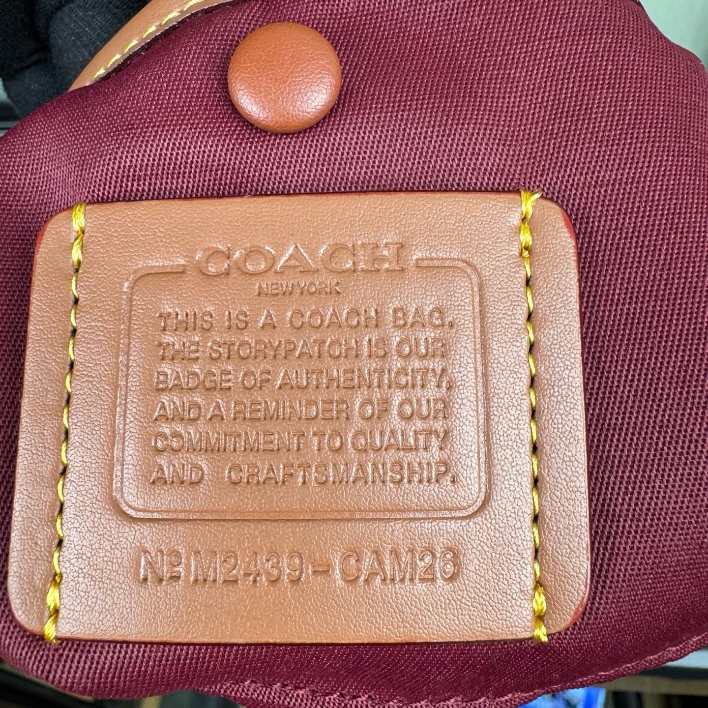 COACH CAM26 Brown Juliet Shoulder Bag 25 Signature Canvas Tan 2-way Outlet New