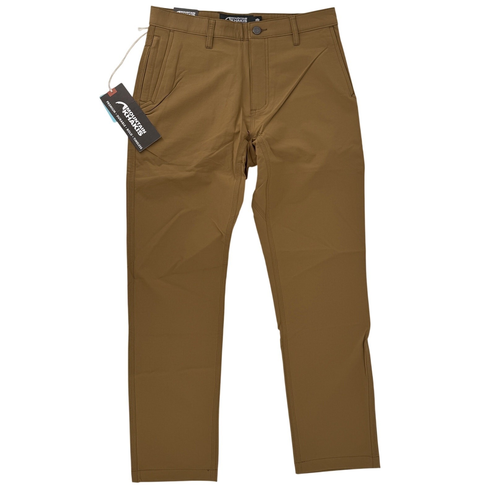 Mountain Khakis Rover Hybrid Pants Mens Sz 30 X 30 Tobacco Brown Gorpcore