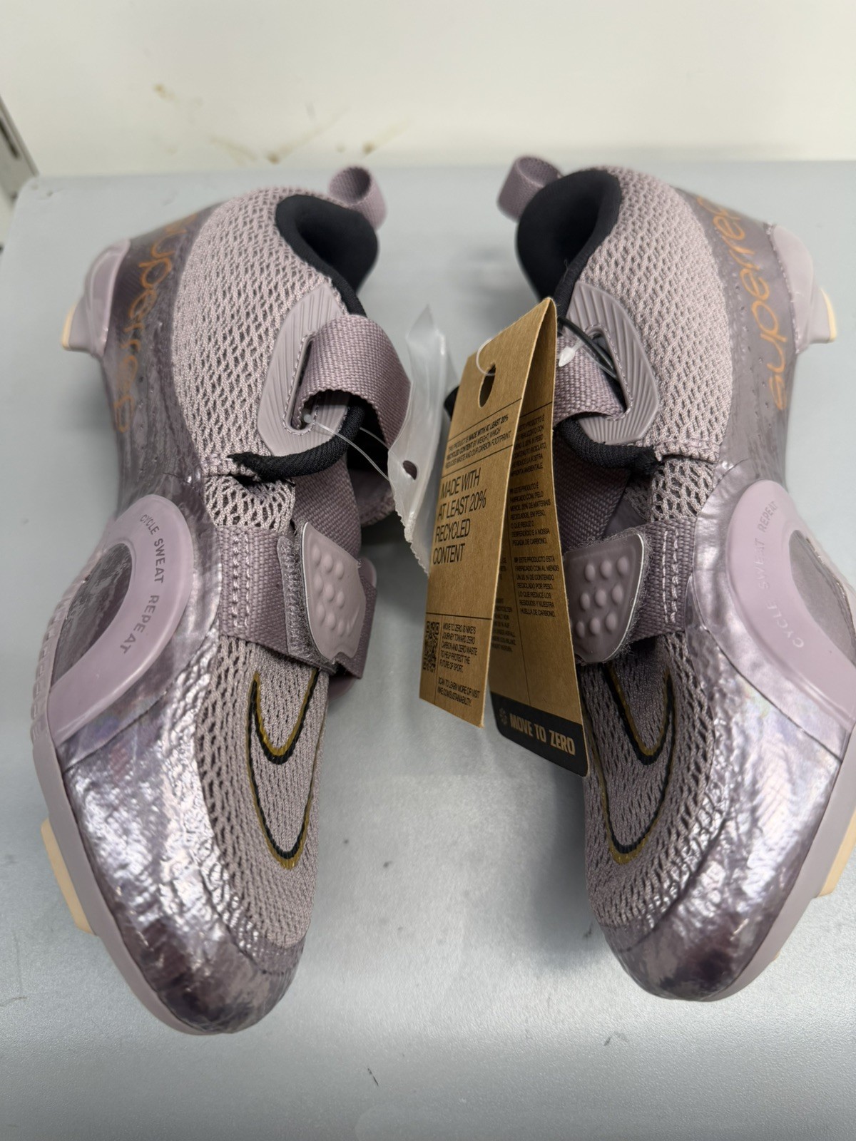 Nike SuperRep Cycle 2 Next Nature Women’s 5.5 Cycling Shoes Purple Smoke