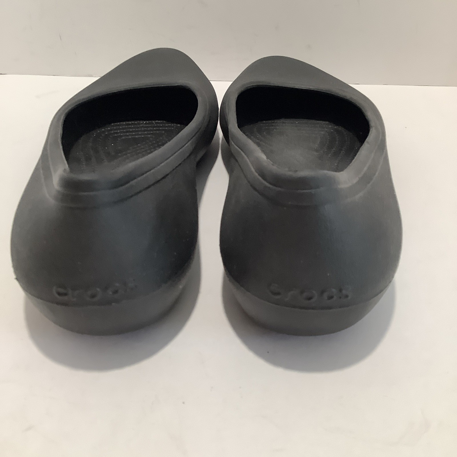 Crocs Women’s Size 9M Black Slip Resistant Shoes Comfortable Work Flats, Exc