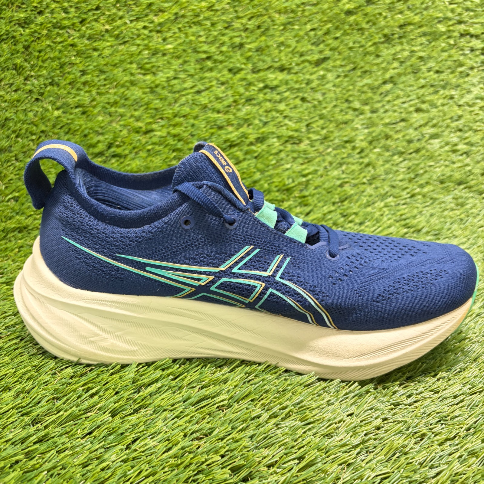 Asics Gel-Cumulus 26 Womens Size 8 Blue Athletic Running Walking Shoes Sneakers