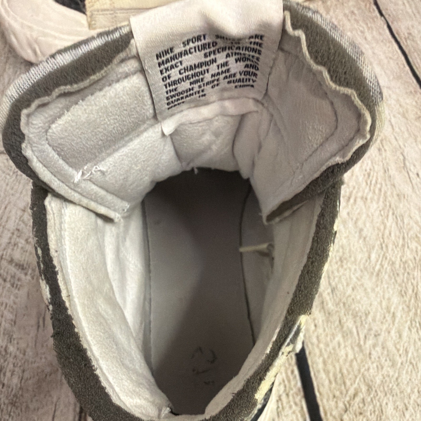 Nike Blazer Readymade Mid White Camo Size 11 in Excellent Condition No Box