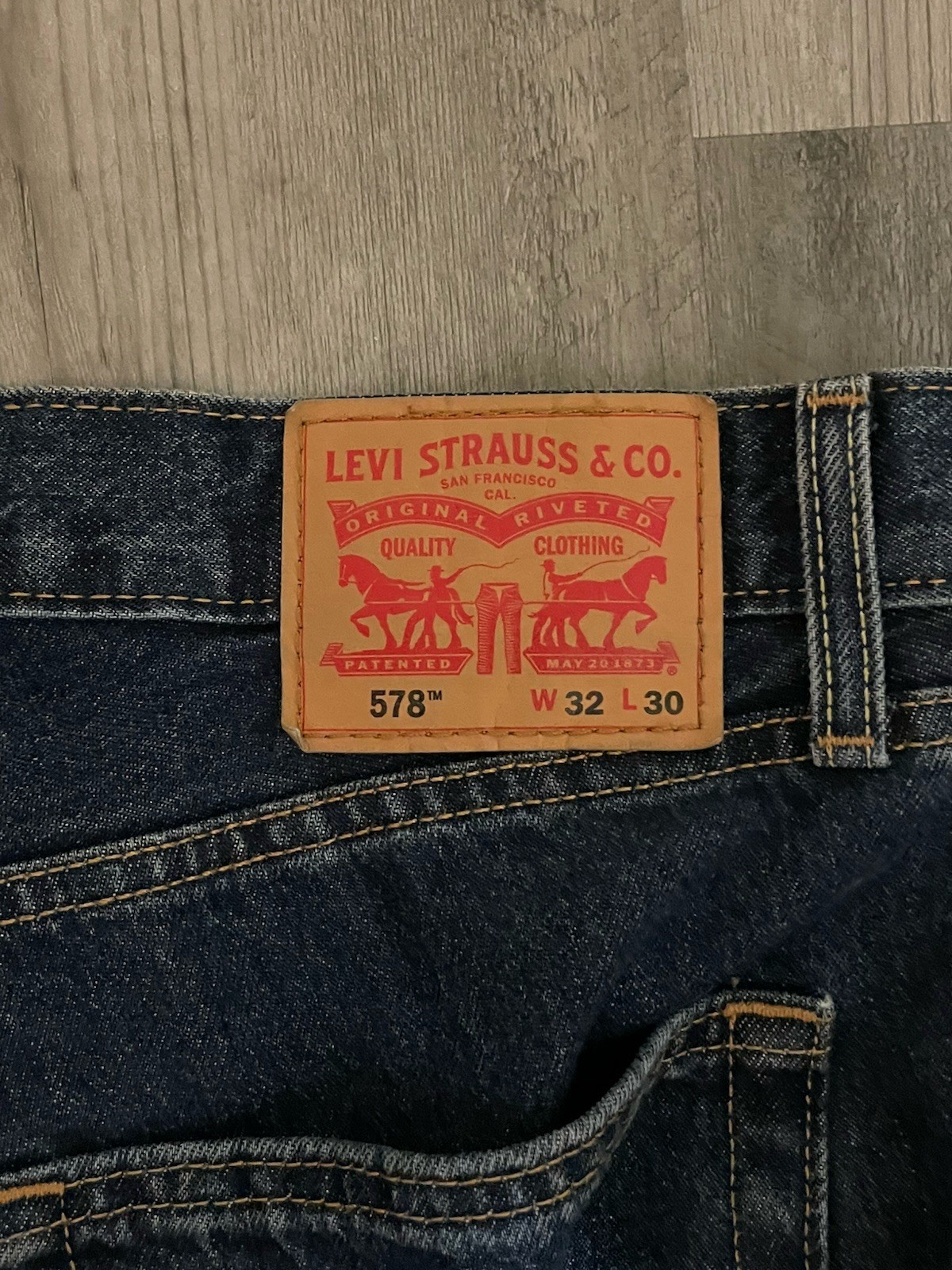 Levi’s 578 Baggy Men’s Jeans Size 32/30 – Dark Blue