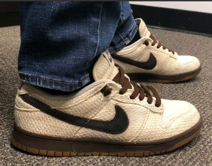 Nike Dunk Low Premium ‘Hemp – Net Medium Brown’ Size 8 SB AIR ACG 307696-121
