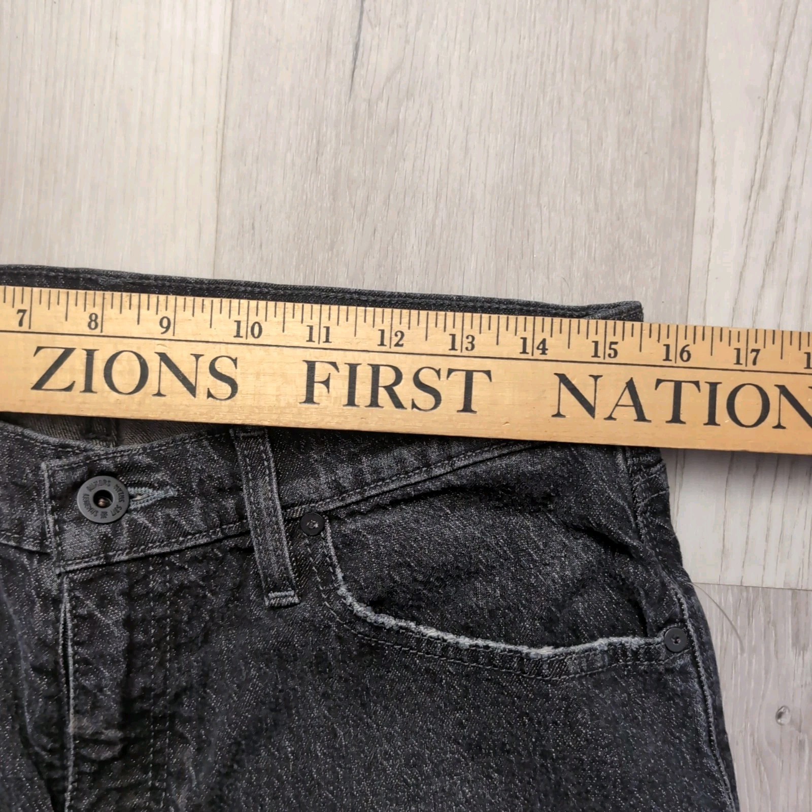 Roark HWY 133 Raw Denim Jeans Mens 32 Measurements In Pictures
