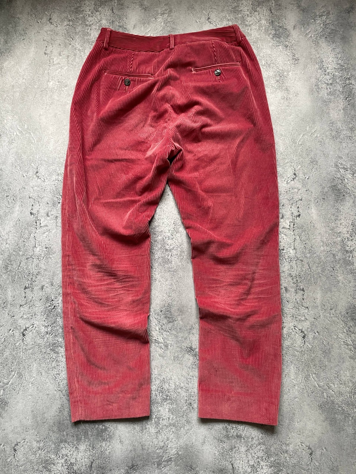 Weekend Max Mara Velvet Velour Slim Cigarette Fit Pink Pants Size M